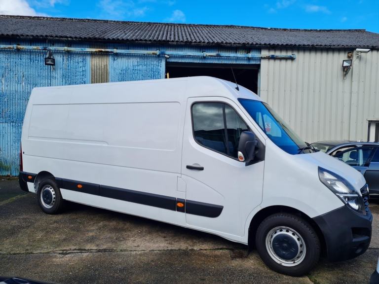 Totally Outstanding Van December 2021 Vauxhall Movano Long Wheel Base High Roof 
