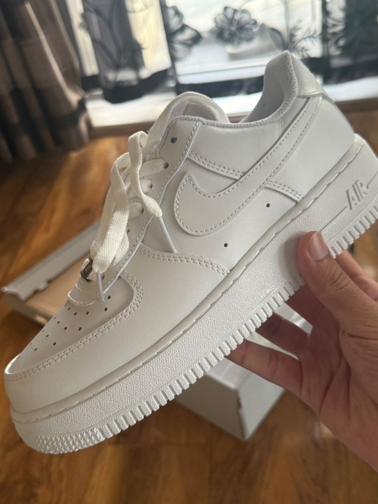Nike Air Force 1 Trainers - White, UK 5.5, New
