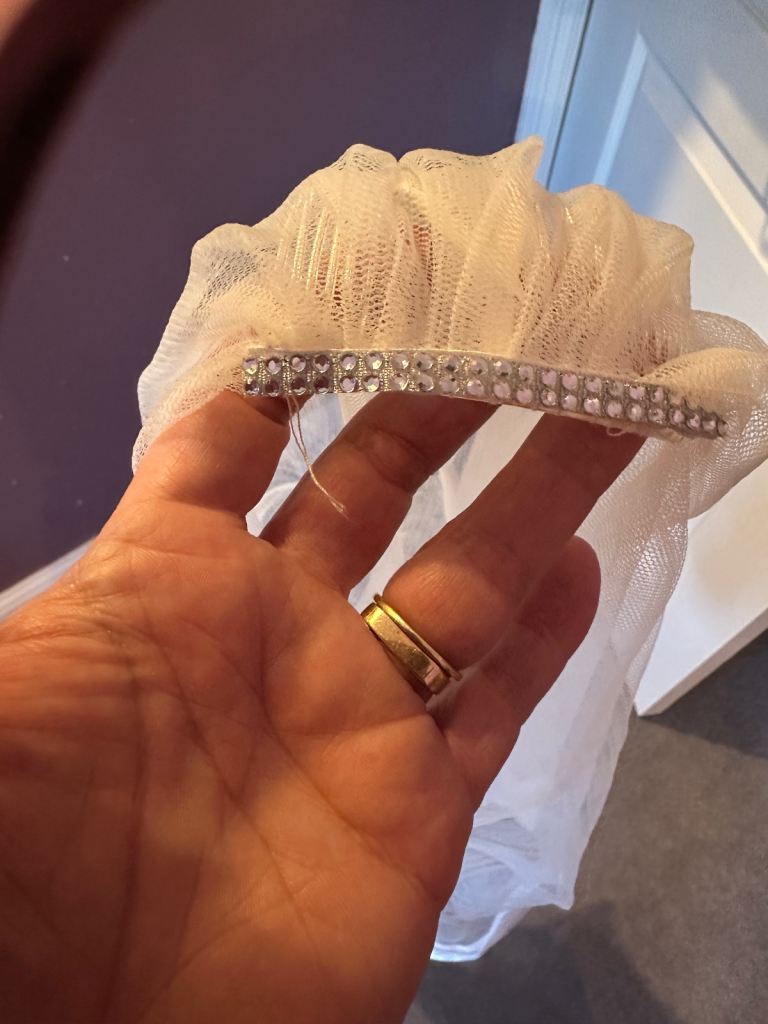 Holy first communion veil