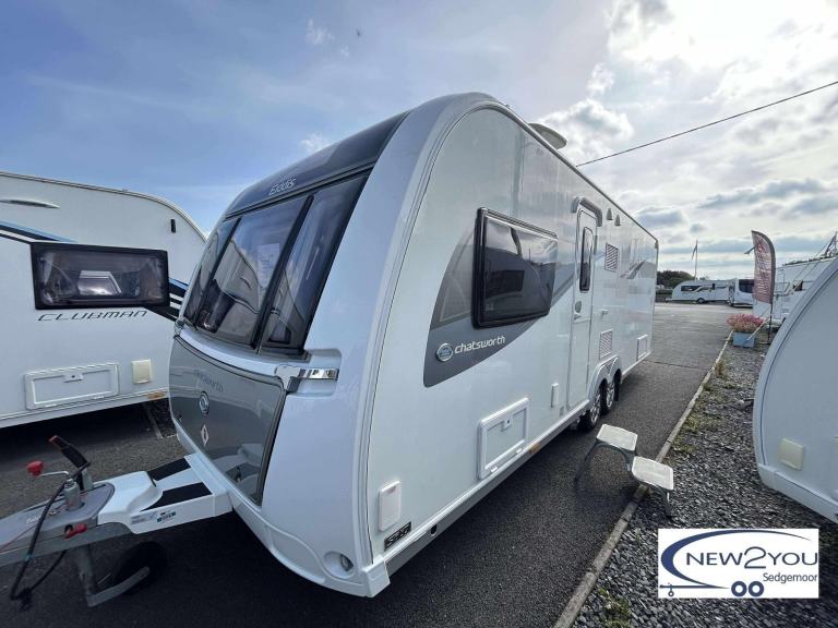 2020 Elddis Chatsworth 860 4 Berth TRANSVERSE BED Caravan - STOCK S080