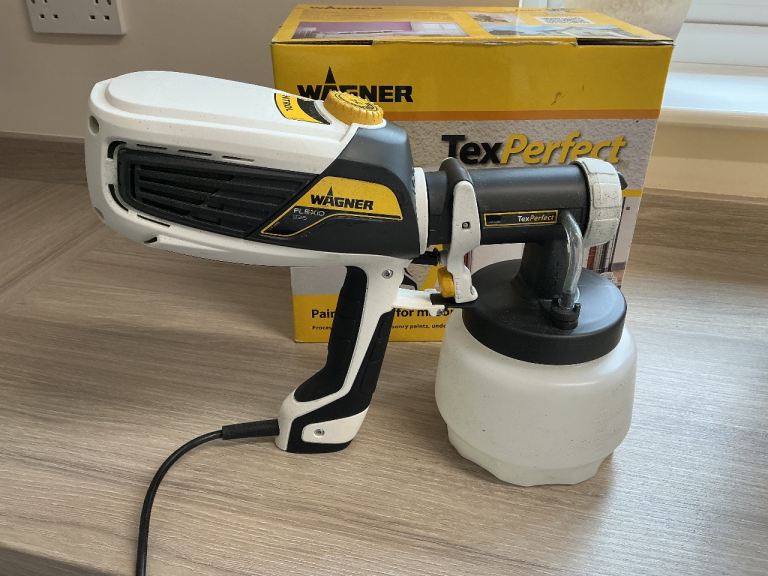 Wagner TexPerfect Paint Sprayer and Attachments.