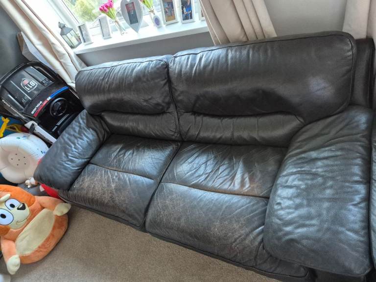 Free Leather Sofa and Chair