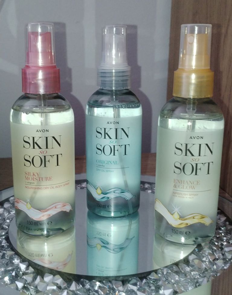 Avon Skin So Soft Body Sprays - 3 x 150ml New