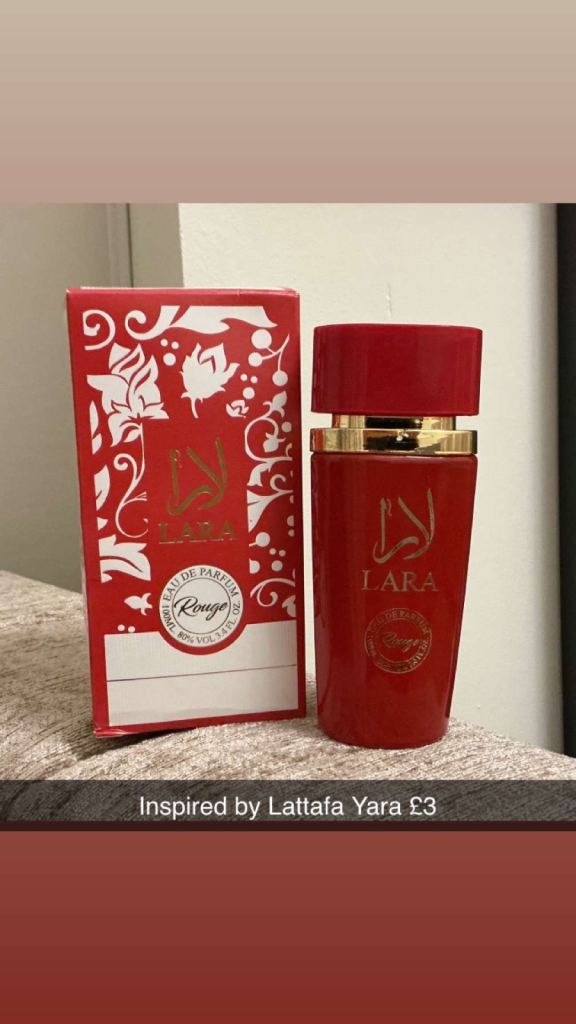 Yara Perfume inspired by Lara Lattafa 100ml