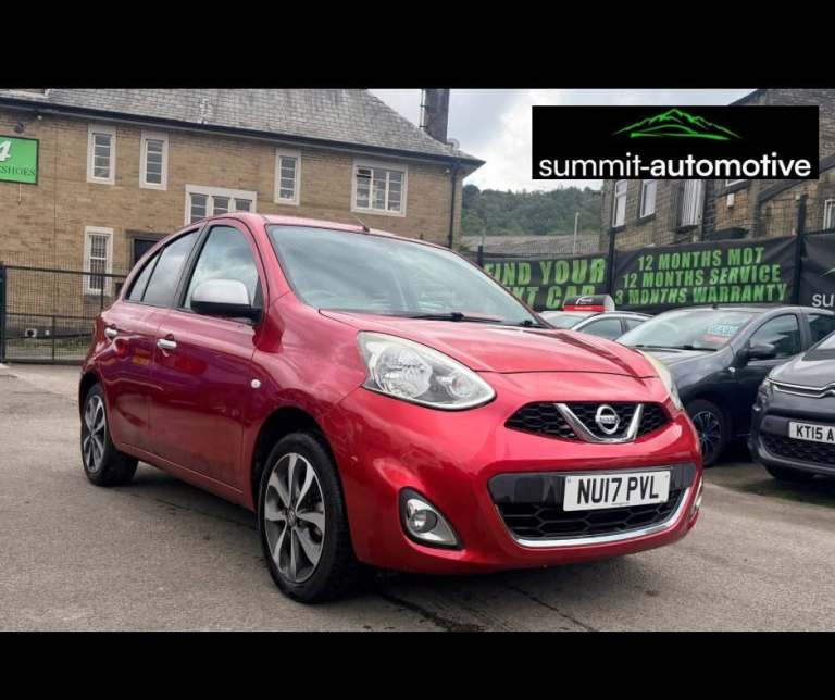2017 Nissan Micra 1.2 N-Tec 5dr HATCHBACK PETROL Manual