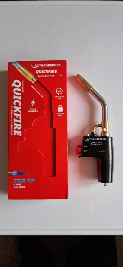 Rothenberger quick fire blow torch