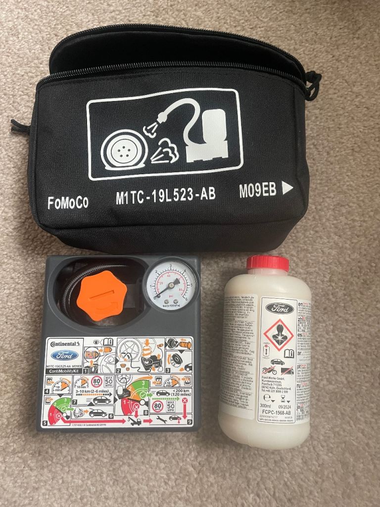 Ford Continental ContiMobilityKit Tyre Repair Kit - As Good As New