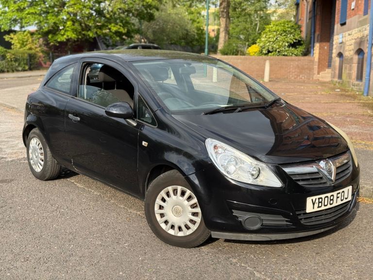 2008 Vauxhall Corsa 1.0 Life 12v 3dr Hatchback Black - MOT April 27!