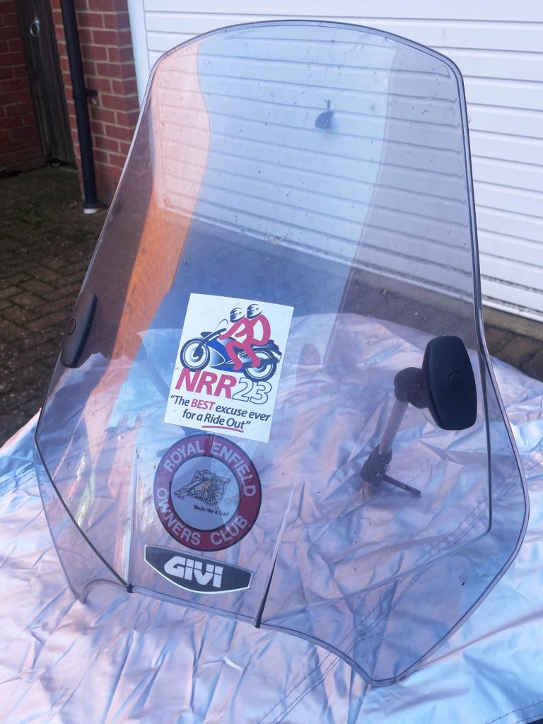 Givi screen for Royal Enfield Classic 500