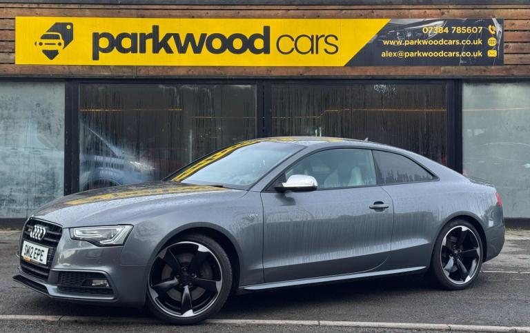 2012 Audi A5 S5 Quattro Black Edition 2dr S Tronic COUPE PETROL Automatic