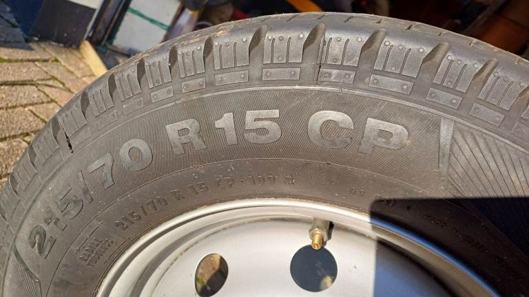 Motorhome Spare Tyre never used