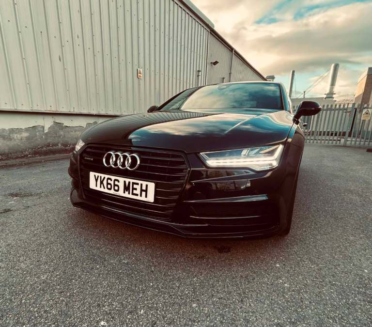 2016 Audi A7 3.0 TDI Quattro Black Edition 5dr S Tronic Hatchback Diesel Automatic 