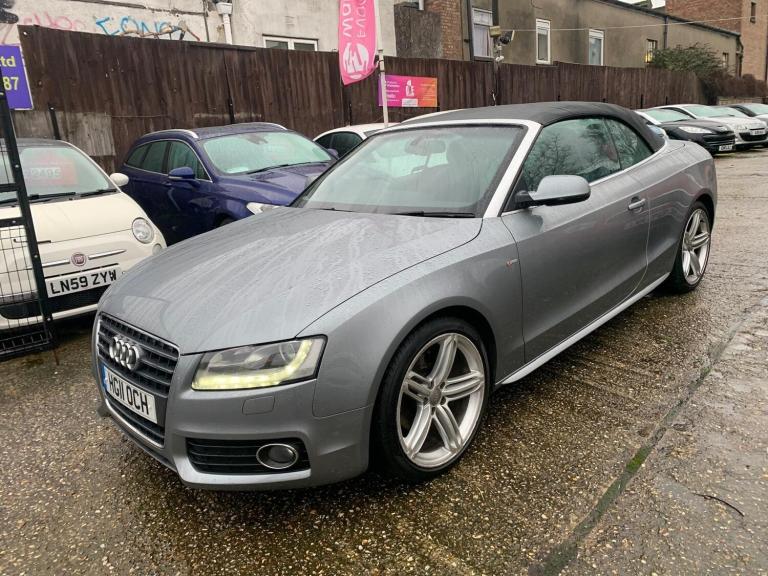 2011 Audi A5 Cabriolet 2.0 TFSI S line Euro 5 (s/s) 2dr CONVERTIBLE Petrol Manual
