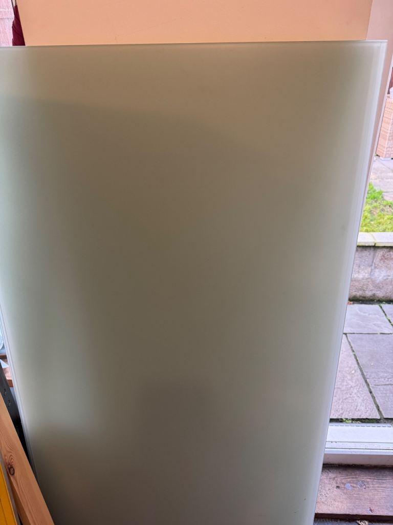 Large panes of frosted glass 72x140 cm x6 £10 each
