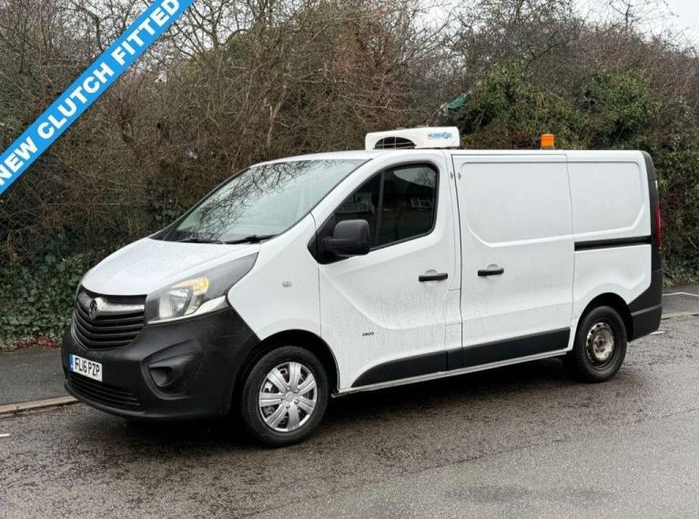 2016 16 VAUXHALL VIVARO 1.6 CDTI 2900 115BHP L1 H1 SWB FRIDGE CHILLER VAN DIESEL