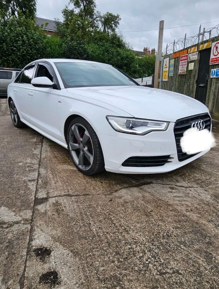 Audi a6 c7 2.0 tdi 2013 white BREAKING FOR PARTS 