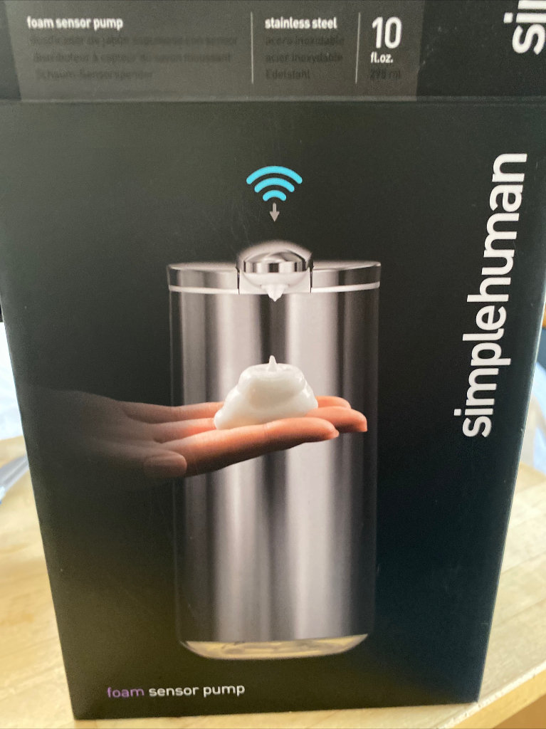 image for Simplehuman Foam Sensor Pump & Soaps