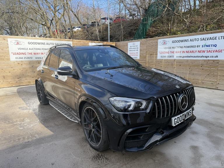 2023 73 MERCEDES GLE AMG 63 S 4MATIC PLUS 4.0T MHEV DAMAGED REPAIRABLE SALVAGE