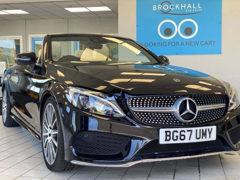 2017 Mercedes-Benz C Class 2.1 C220d AMG Line Cabriolet 2dr Diesel G-Tronic+ Euro 6 (s/s) (170 ps...