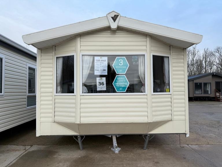 3 Bed Willerby Static Caravan - DG, CH - Offsite, Own Land, Self Build, Farms