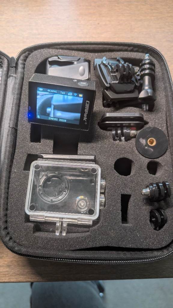 Campark ACT76 4K Action Camera Bundle - Ultra HD, WiFi & Waterproof