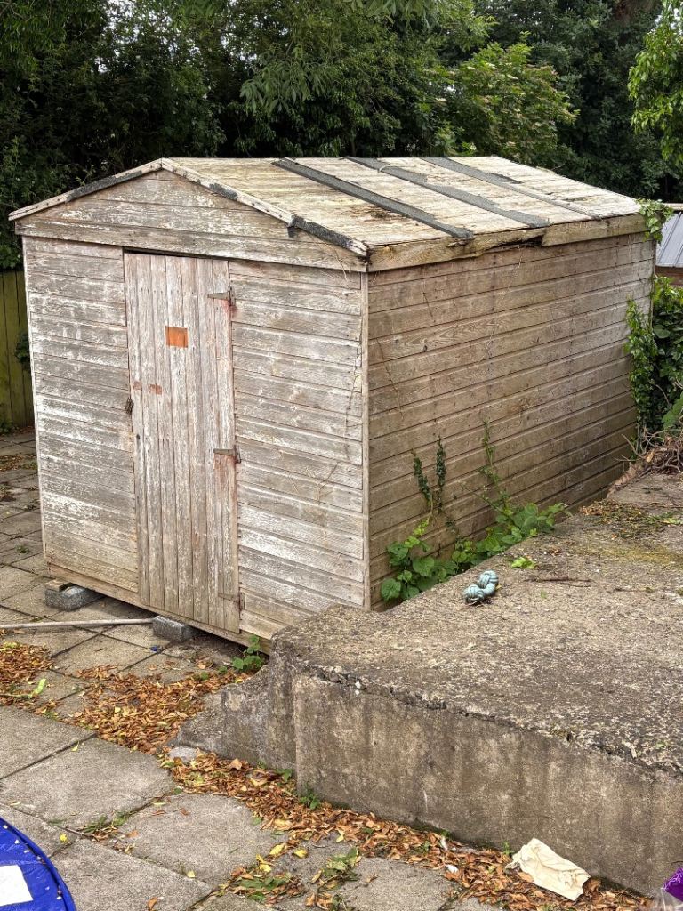 Shed for parts or repair 