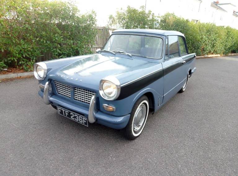 Triumph Herald 1200 2dr Saloon, 1967, Classic Car, Tax and ULEZ Exempt, Very Original!