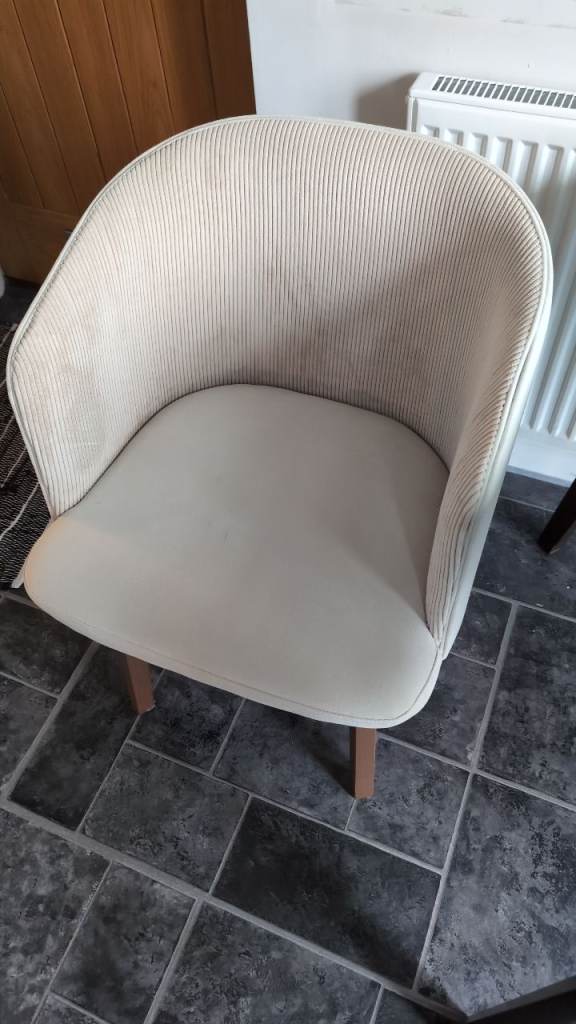 Heal's Dining Chair Solid Wood Made In Italy (x2) - COLLECTION ONLY