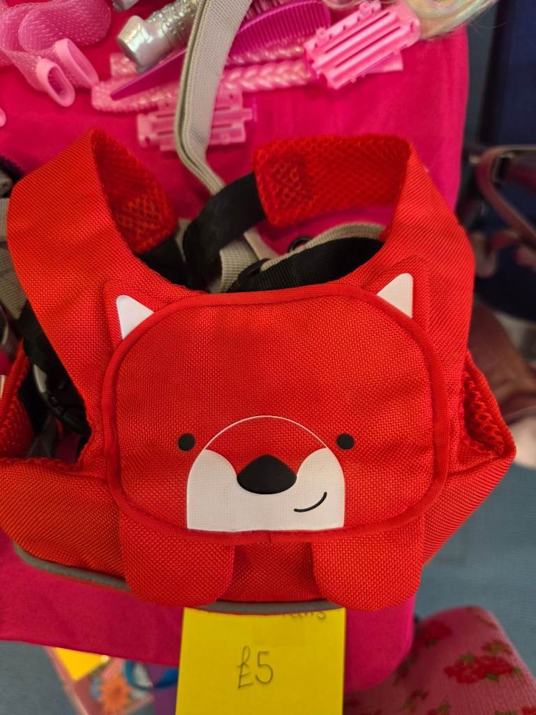 Red Trunki Toddler Walking Reins