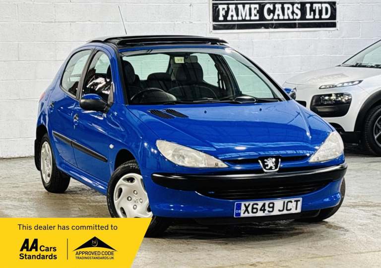 2000 Peugeot 206 1.4 LX 5dr Auto [SR] HATCHBACK PETROL Automatic