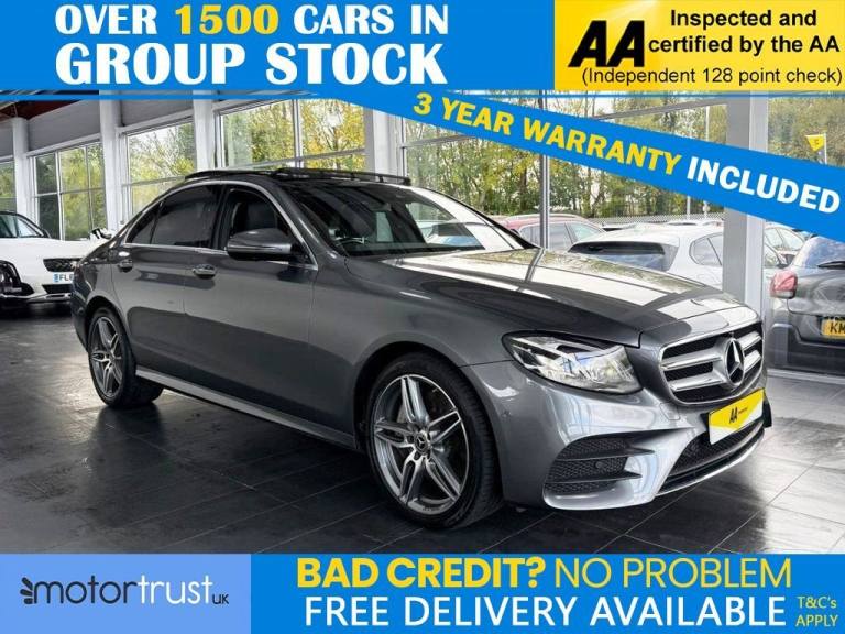 2019 Mercedes-Benz E Class E400d 4Matic AMG Line Premium Plus 4dr 9G-Tronic SALOON DIESEL Automatic