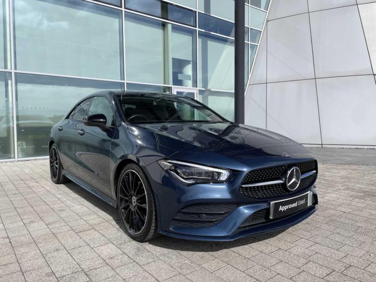 2022 Mercedes-Benz CLA CLA 180 AMG Line Premium + Night Ed 4dr Tip Auto COUPE PETROL Automatic