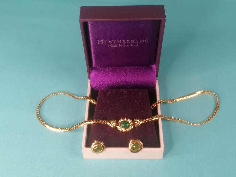 Vintage costume Jewellery set 1980 S..