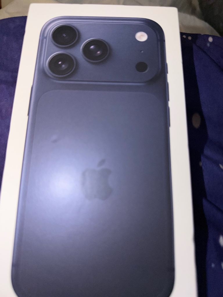 image for Brand new iPhone 17 pro 256gb deep blue in sealed box 