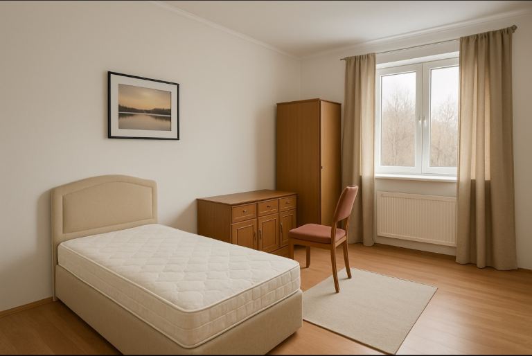Immediately Available Double Room - All Bills Included 