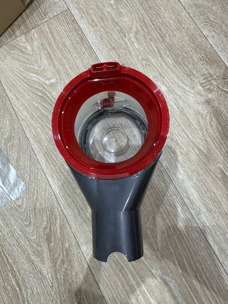 Vacuum Cleaner Dust Bin / Cyclone Unit - Red & Grey