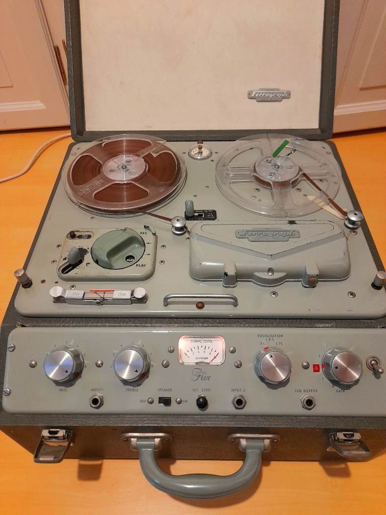 ARISTONA REEL-TO-REEL TAPE Recorder - For Parts/Repair, Power Tested EUR 40,96 - ES