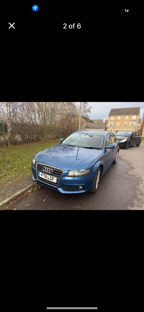 Audi, A4, Saloon, 2011, Manual, 1968 (cc), 4 doors