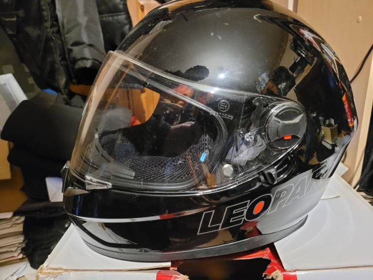 Motorcycle Helmet, large.