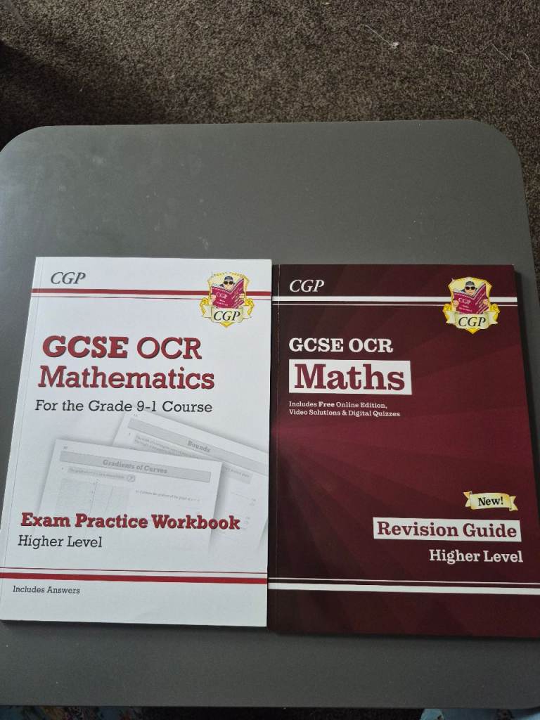 CGP GCSE OCR Maths Higher Revision Guide and Workbook