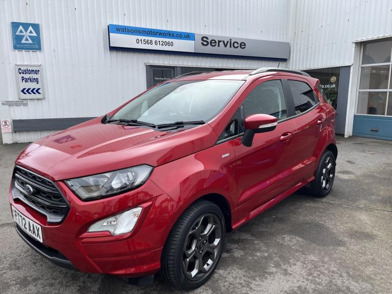 FORD ECOSPORT 1.0 EcoSport ST-Line 5 Door 1.0L Ford EcoBoost X Pack 125PS FWD 6