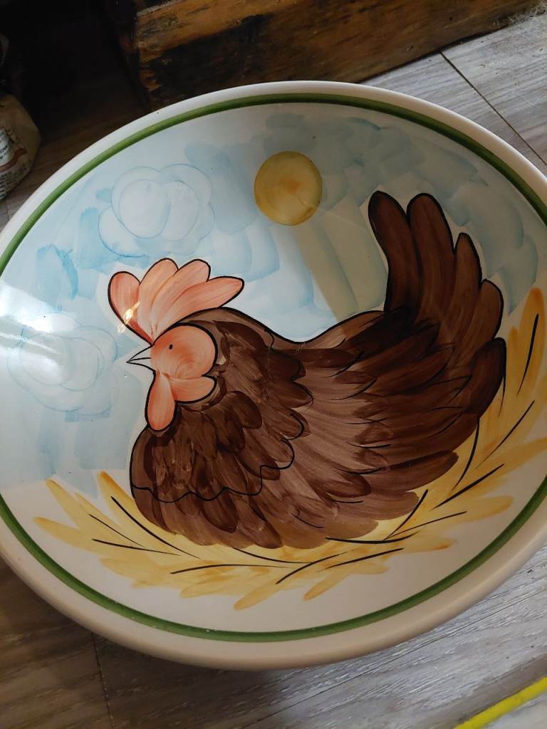 portmeirion barn yard bowl