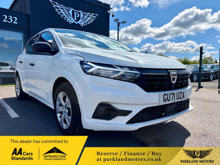 2021 Dacia Sandero 1.0 Sandero Essential SCe 5dr Hatchback Petrol Manual