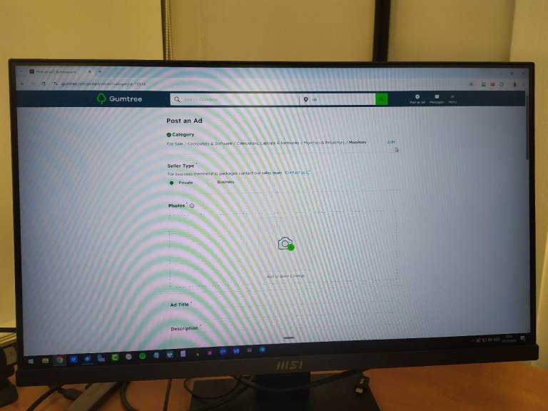 Computer monitor for sale 24-inch