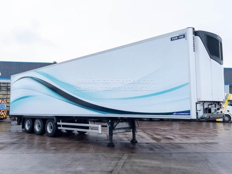 LAMBERET MULTI-TEMP FRIDGE TRI AXLE TRAILER