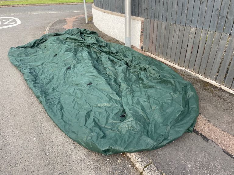 Waterproof 4 Berth Caravan Cover 