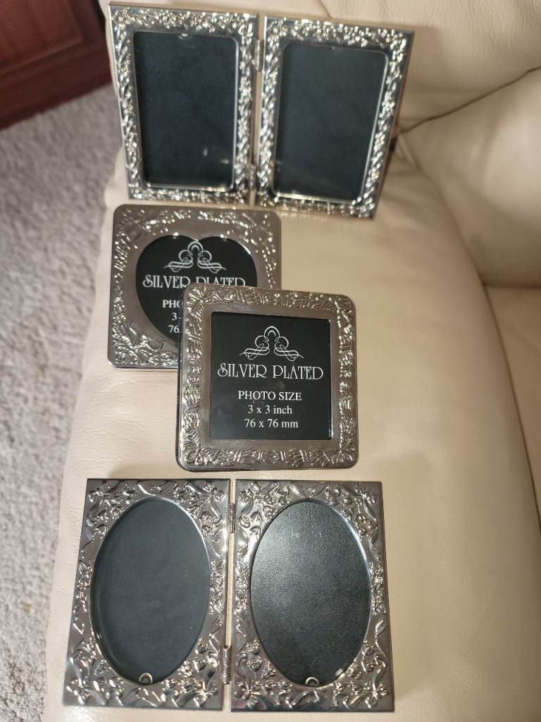 Silver plated frames