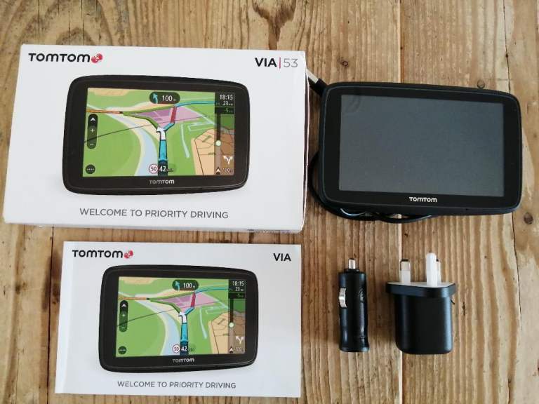 TomTom Via 53 with WiFi updates