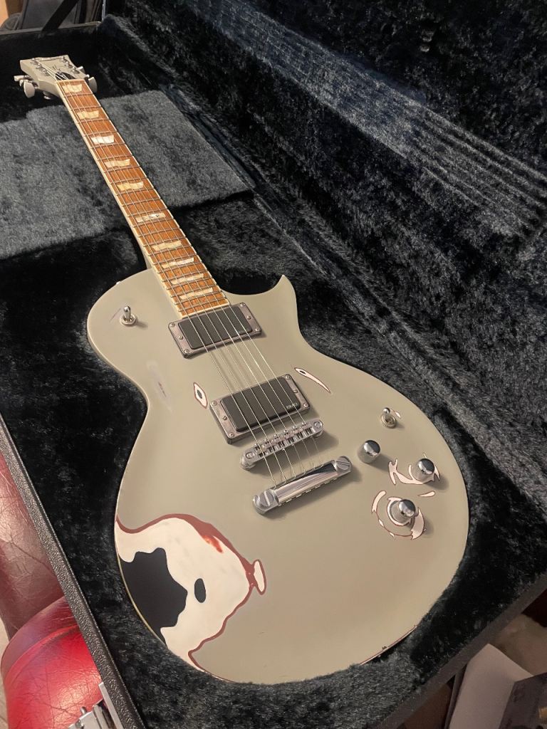 Esp truckster james hetfield signature metallica electric guitar japanese japan