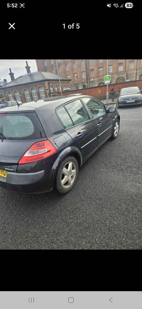 image for Renault, MEGANE, Hatchback, 2007, Manual, 1598 (cc), 5 doors